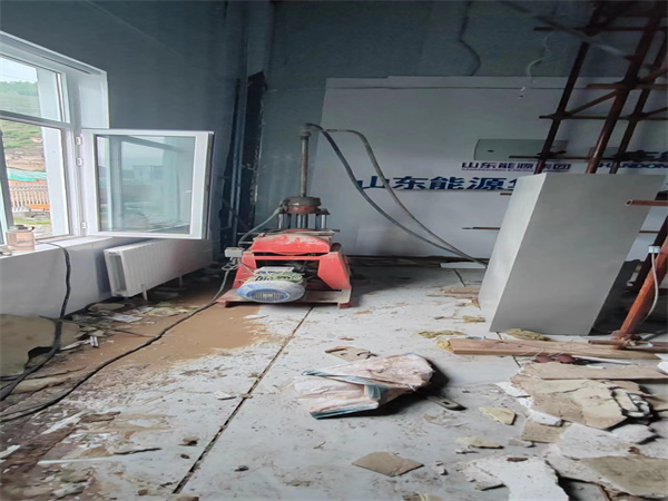 汉台地基基础下沉墙体裂缝加固注浆顶升施工